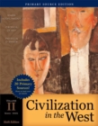 Image for Civilization in the West : v. II (since 1555) : Primary Source Edition (with Study Card)