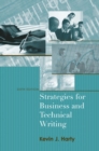 Image for Strategies for business and technical writing