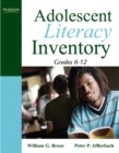 Image for Adolescent Literacy Inventory, Grades 6-12