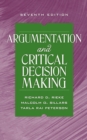 Image for Argumentation and Critical Decision Making
