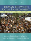 Image for Human behavior and the social environment  : social systems theory