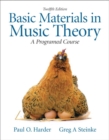 Image for Basic Materials in Music Theory : A Programed Approach with Audio CD