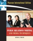 Image for Public relations writing and media techniques