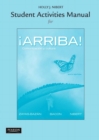 Image for Student Activities Manual for !Arriba! : Comunicacion y cultura