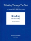Image for Thinking Through the Test : A Study Guide for the Florida College Basic Skills Exit Test-Reading (with answers)
