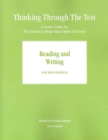 Image for Thinking Through the Test : A Study Guide for the Florida College Basic Skill Exit Test, Reading and Writing - w/o Answers