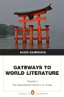 Image for Gateways to World Literature The Seventeenth Century to Today Volume 2