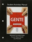 Image for Student Activities Manual for Gente : Nivel intermedio