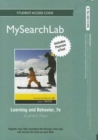 Image for MySearchLab with Pearson Etext - Standalone Access Card - for Learning and Behavior