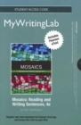 Image for MyWritingLab with Pearson Etext - Standalone Access Card - for Mosaics