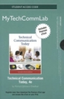 Image for NEW MyTechCommLab with Pearson Etext - Standalone Access Card - for Technical Communication Today