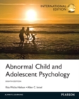 Image for Abnormal Child and Adolescent Psychology