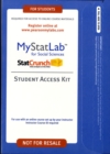 Image for New MyLab Statistics  for Social Sciences with Pearson eText -- ValuePack Access Card