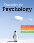 Image for Statistics for Psychology Plus New MyStatLab with Etext -- Access Card Package