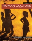Image for Human Culture : Highlights of Cultural Anthropology