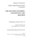 Image for The Second Chamber : Continuing the Reform : v. 1 : Report and Proceedings of the Committee