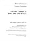 Image for The 2001 Census in England and Wales  : first report of session 2001-02