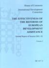 Image for The Effectiveness of the Reforms of European Development Assistance : v. 1 : Report and Proceedings of the Committee