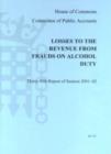 Image for Losses to the Revenue from Frauds on Alcohol Duty