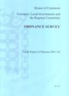 Image for Ordnance Survey : Report, Proceedings, Minutes of Evidence and Appendices