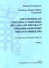 Image for The Control of Firearms in Northern Ireland and the Draft Firearms (Northern Ireland) Order 2002