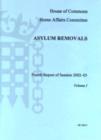 Image for Asylum removals : fourth report of session 2002-03, Vol. 1: Report and proceedings of the Committee