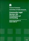 Image for Community Legal Service : The Introduction of Contracting