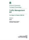 Image for Traffic Management Bill : first report of session 2003-04, Vol. 1: Report