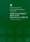 Image for DCMS annual report