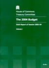 Image for The 2004 budget
