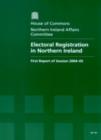 Image for Electoral registration in Northern Ireland