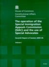 Image for The Operation of the Special Immigration Appeals Commission (SIAC) and the Use of Special Advocates, Seventh Report of Session : House of Commons Papers 2004-05, 323-I. Vol. I Report, Together with Fo