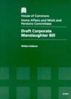 Image for Draft Corporate Manslaughter Bill : Vol. 2: Written evidence