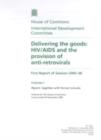 Image for Delivering the Goods, HIV/AIDS and the Provision of the Anti-retrovirals, First Report of Session