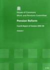 Image for Pension reform