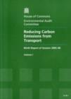 Image for Reducing carbon emissions from transport