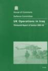 Image for UK Operations in Iraq, Thirteenth Report of Session 2005-06, Report, Together with Formal Minutes, Oral and Written Evidence