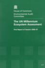 Image for The UN millennium ecosystem assessment : first report of session 2006-07, report, together with formal minutes, oral and written evidence