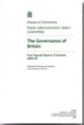 Image for The governance of Britain : first special report of session 2006-07