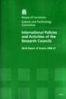 Image for International policies and activities of the research councils