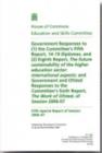 Image for Government responses to (1) the Committee&#39;s fifth report, 14-19 diplomas, and (2) eighth report, the future sustainability of the higher education sector: international aspects : and Government and Of