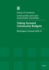 Image for Taking forward community budgets
