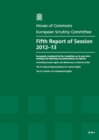Image for Fifth report of session 2012-13