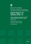 Image for Eighth report of session 2012-13