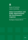 Image for Select Committees and public appointments