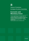 Image for Economic and monetary union : twenty-eighth report of session 2012-13, documents considered by the Committee on 16 January 2013; including the following recommendations for debate, a blueprint for a d