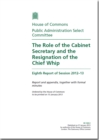 Image for The role of the Cabinet Secretary and the resignation of the Chief Whip