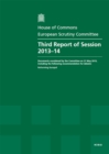 Image for Third report of session 2013-14