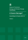 Image for A Severn Barrage : second report of session 2013-14, Vol. 1: Report, together with formal minutes, oral and written evidence