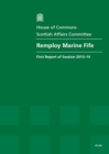 Image for Remploy Marine Fife : first report of session 2013-14, Vol. 1: Report, together with formal minutes, oral and written evidence